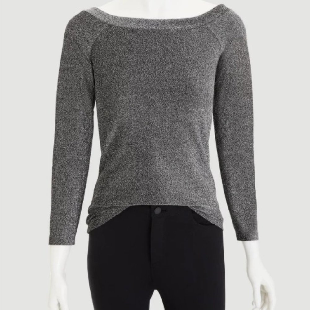 Ann Taylor Shimmer Shoulder Skimming Top